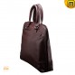 Mens Brown Leather Business Handbags CW901577 bags.cwmalls.com