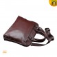 Mens Brown Leather Business Handbags CW901577 bags.cwmalls.com