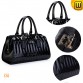 Women Black Quilted Tote Bags cw219266 bags.cwmalls.com